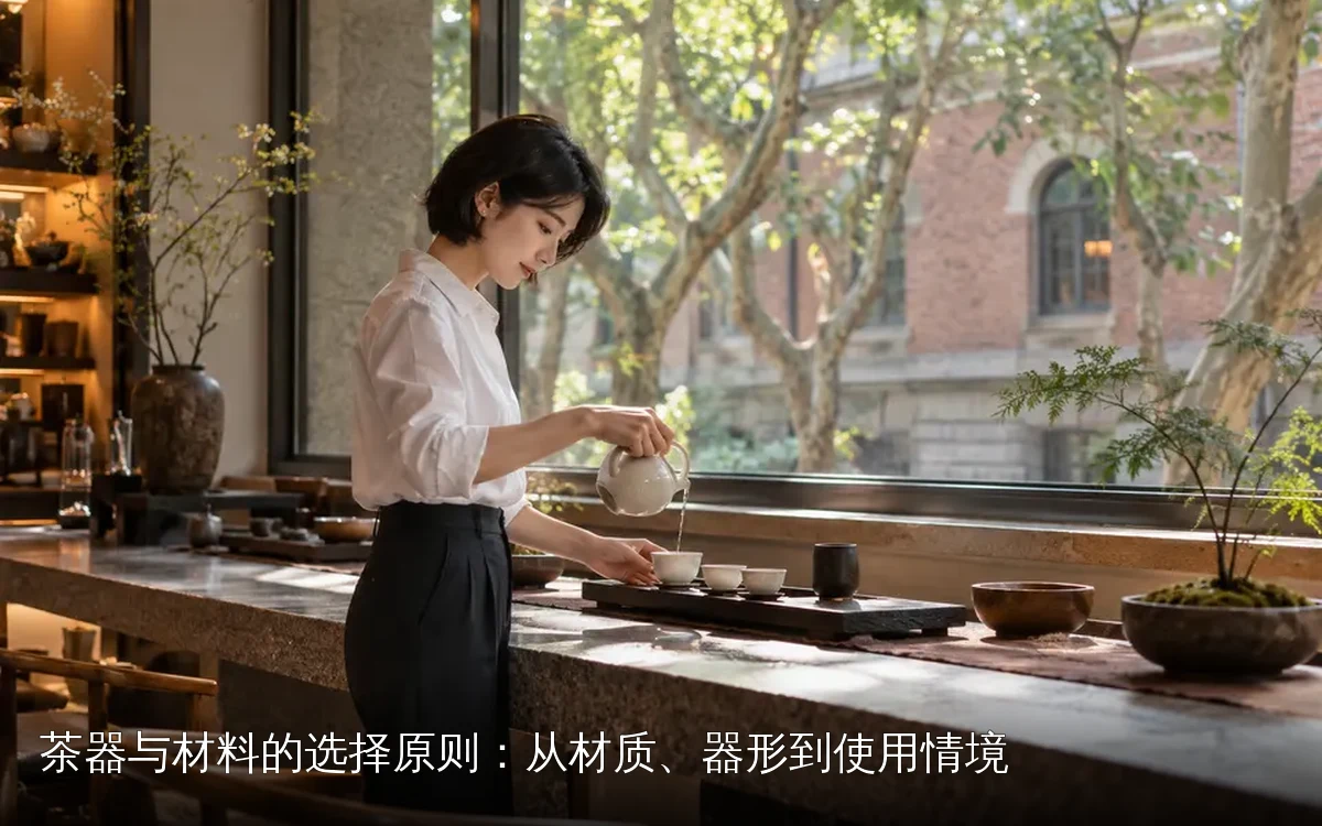 茶器与材料的选择原则:从材质、器形到使用情境